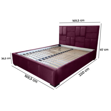 Pat tapitat Gold Mozaic 160 x 200 M69 [2]