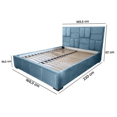 Pat tapitat Gold Mozaic 160 x 200 M72 [2]