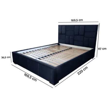 Pat tapitat Gold Mozaic 160 x 200 M79 [2]