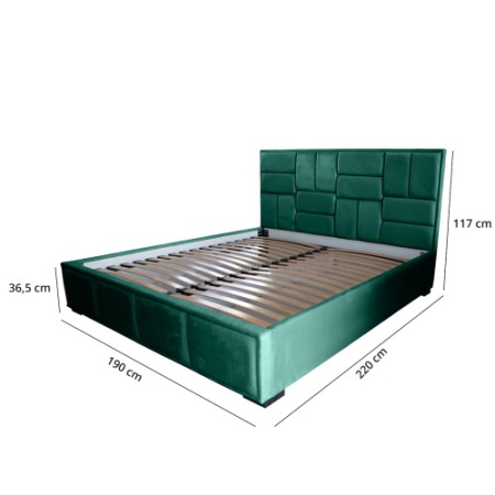 Pat tapitat Gold Mozaic 180 x 200 M37 [1]