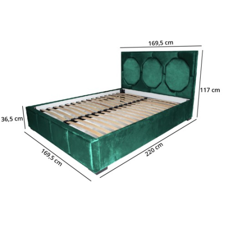 Pat tapitat Gold Octogon 160 x 200 M37 [3]