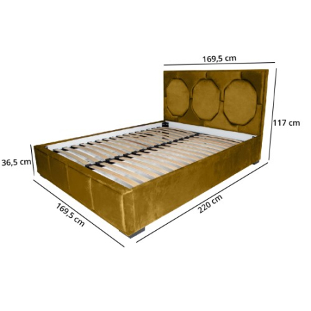 Pat tapitat Gold Octogon 160 x 200 M48 [3]