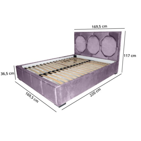 Pat tapitat Gold Octogon 160 x 200 M62 [3]