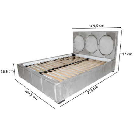 Pat tapitat Gold Octogon 160 x 200 M84 [2]