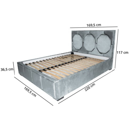 Pat tapitat Gold Octogon 160 x 200 M85 [2]