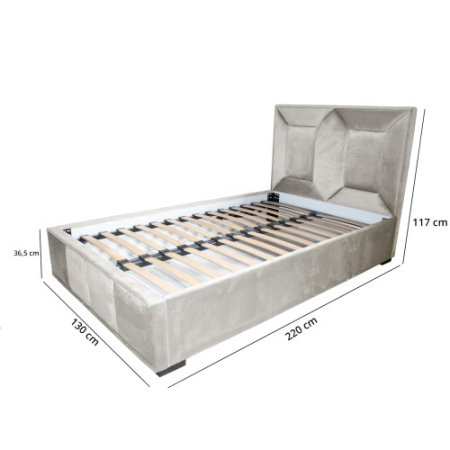 Pat tapitat Gold Patrat 120 x 200 M02 [4]