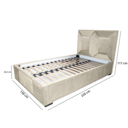 Pat tapitat Gold Patrat 120 x 200 M04 [1]