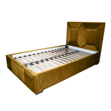 Paturi - Pat tapitat Gold Patrat 120 x 200 M48