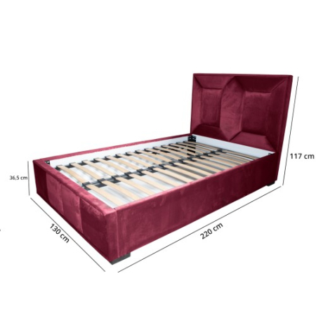 Pat tapitat Gold Patrat 120 x 200 M59 [1]