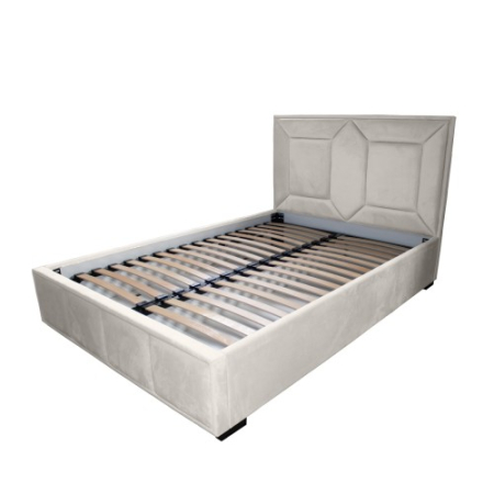 Paturi - Pat tapitat Gold Patrat 140 x 200 M02