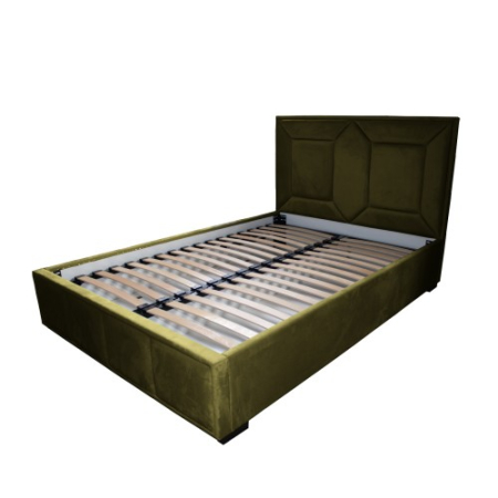 Paturi - Pat tapitat Gold Patrat 140 x 200 M38