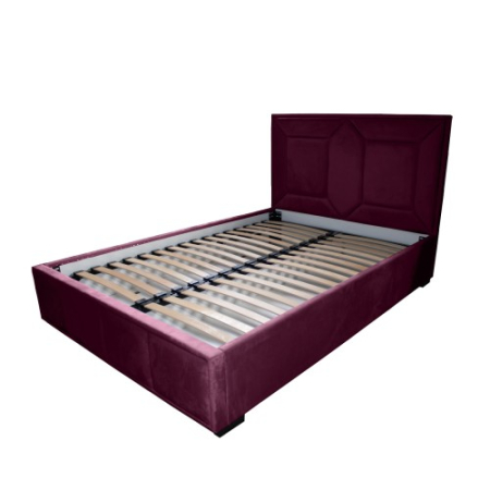 Paturi - Pat tapitat Gold Patrat 140 x 200 M69