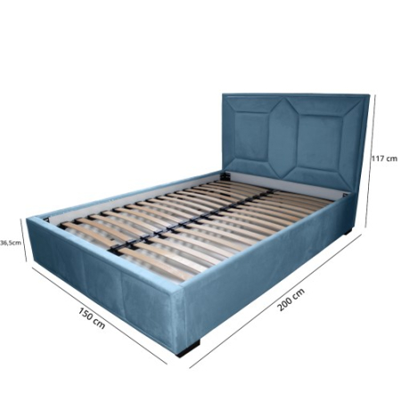 Pat tapitat Gold Patrat 140 x 200 M72 [1]