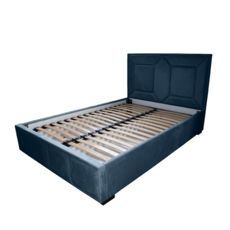 Paturi - Pat tapitat Gold Patrat 140 x 200 M76