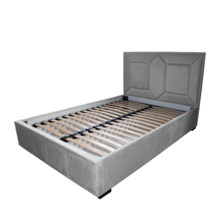 Paturi - Pat tapitat Gold Patrat 140 x 200 M84