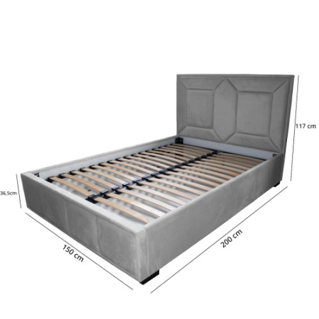 Pat tapitat Gold Patrat 140 x 200 M84 [1]