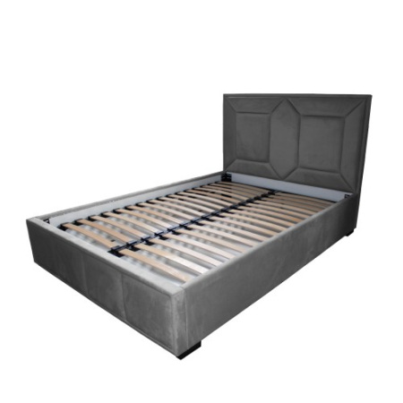 Paturi - Pat tapitat Gold Patrat 140 x 200 M85