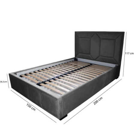 Pat tapitat Gold Patrat 140 x 200 M92 [2]