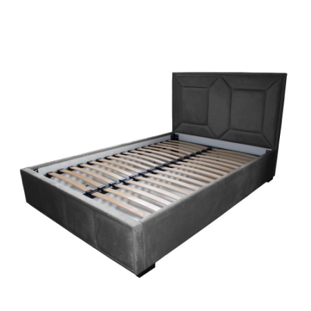 Paturi - Pat tapitat Gold Patrat 140 x 200 M92