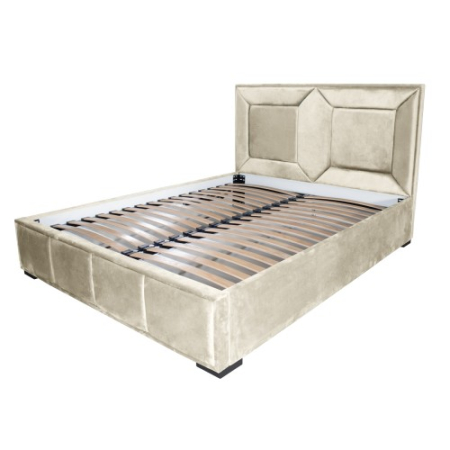 Paturi - Pat tapitat Gold Patrat 160 x 200 M04