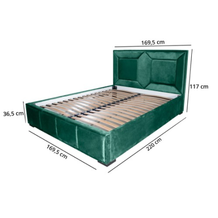 Pat tapitat Gold Patrat 160 x 200 M37 [4]