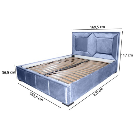 Pat tapitat Gold Patrat 160 x 200 M70 [3]