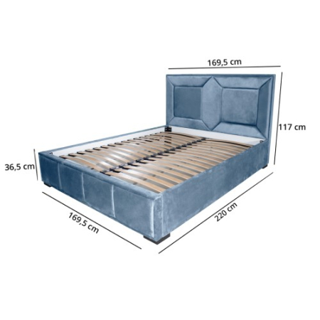 Pat tapitat Gold Patrat 160 x 200 M72 [2]