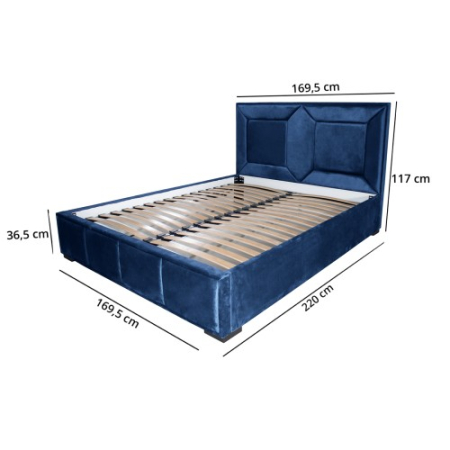 Pat tapitat Gold Patrat 160 x 200 M77 [2]