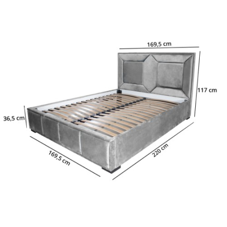 Pat tapitat Gold Patrat 160 x 200 M84 [1]