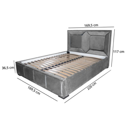 Pat tapitat Gold Patrat 160 x 200 M85 [1]