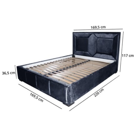 Pat tapitat Gold Patrat 160 x 200 M97 [1]