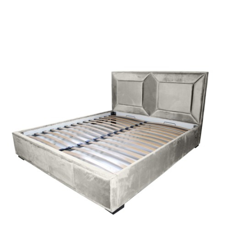 Paturi - Pat tapitat Gold Patrat 180 x 200 M02