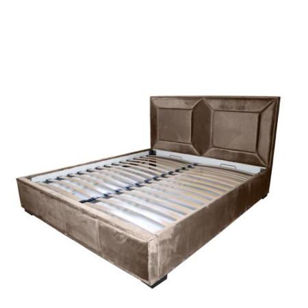 Paturi - Pat tapitat Gold Patrat 180 x 200 M09