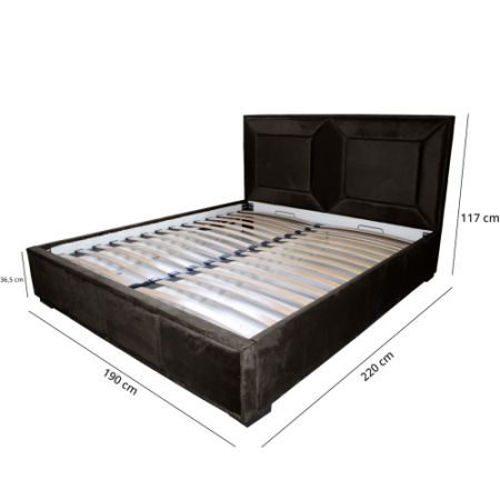 Pat tapitat Gold Patrat 180 x 200 M29 [2]