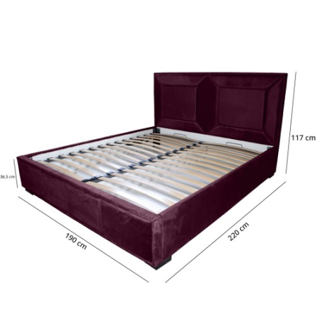 Pat tapitat Gold Patrat 180 x 200 M69 [2]