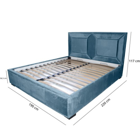 Pat tapitat Gold Patrat 180 x 200 M72 [2]