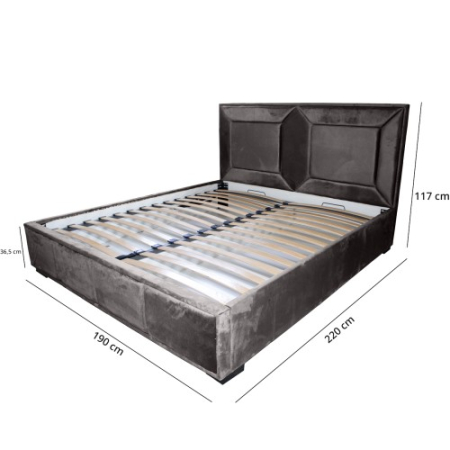 Pat tapitat Gold Patrat 180 x 200 M85 [2]