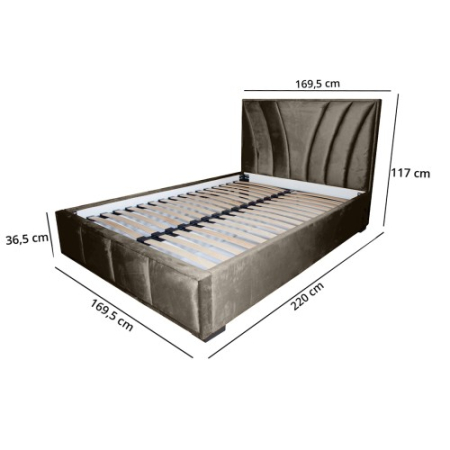 Pat tapitat Gold Raza 160 x 200 M15 [2]
