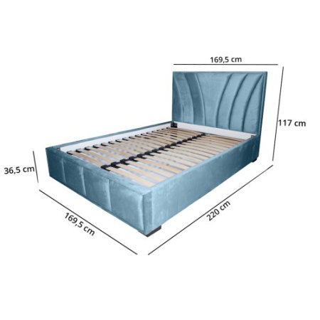 Pat tapitat Gold Raza 160 x 200 M72 [2]