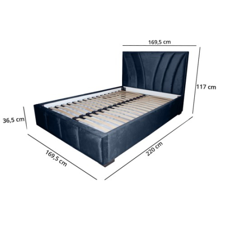 Pat tapitat Gold Raza 160 x 200 M79 [2]