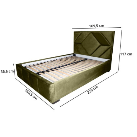 Pat tapitat Gold Romb 160 x 200 M38 [2]