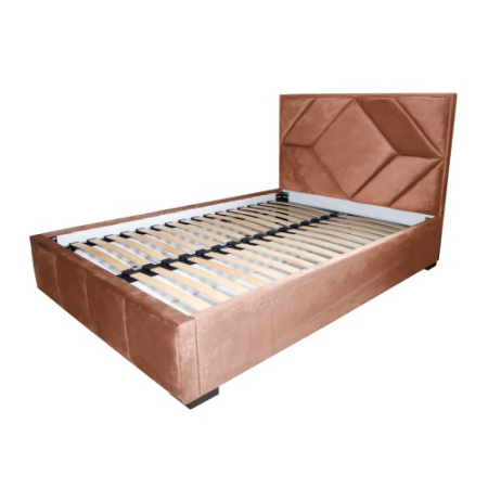 Paturi - Pat tapitat Gold Romb 160 x 200 M61