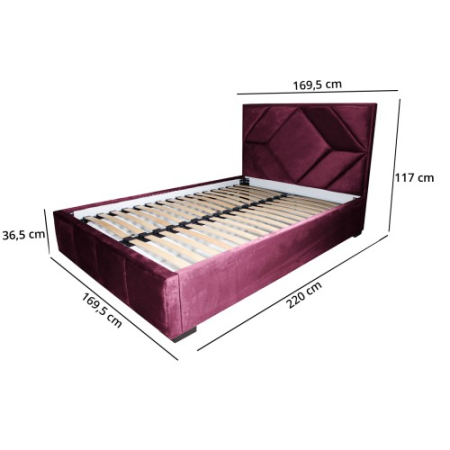 Pat tapitat Gold Romb 160 x 200 M69 [2]