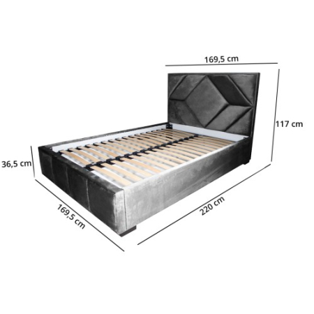 Pat tapitat Gold Romb 160 x 200 M92 [2]