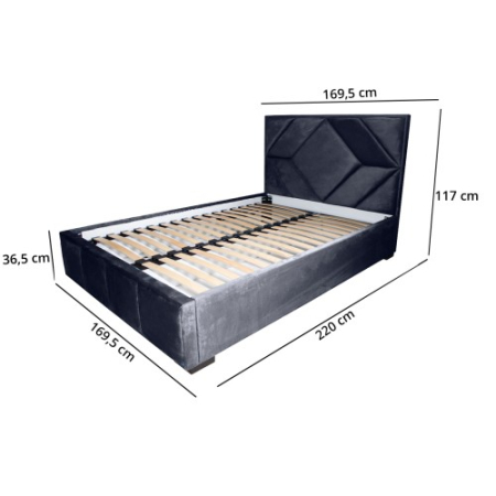 Pat tapitat Gold Romb 160 x 200 M97 [2]