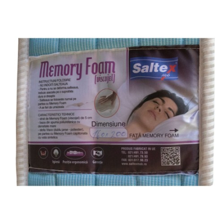 Saltea 1600x1900 Memory Foam [6]