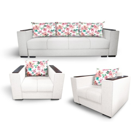 Seturi canapea + fotolii 3+1+1 - Set 3+1+1 Solis N02