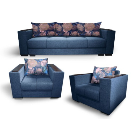 Seturi canapea + fotolii 3+1+1 - Set 3+1+1 Solis N77