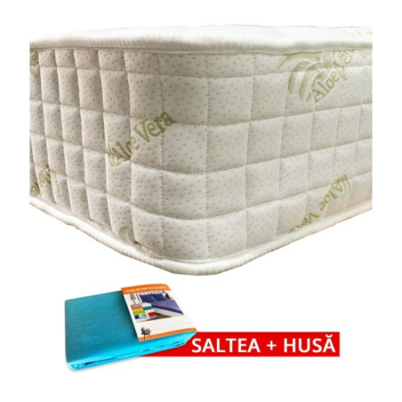 Set Saltea Pocket Spring Saltex 1600x1900 + Husa cu elastic [4]