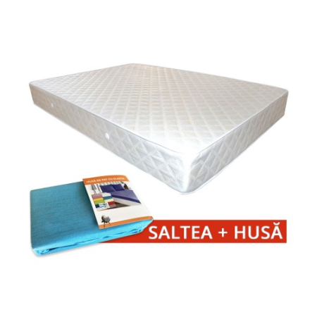 Saltele - Set Saltea Spectral SuperOrtopedica 1400x2000 + Husa cu elastic